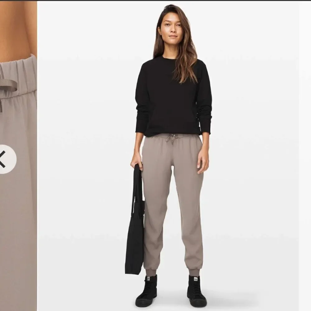 Lululemon On The Fly Jogger Carbon Dust